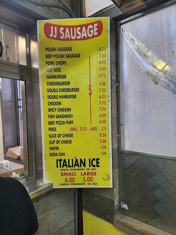J.J. Sausage Menu image 2